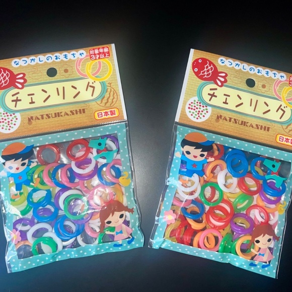 2 Sets of NWT Chinese Jacks 70's & 80's Game Approx. 100+ Rings = 10+ Jacks - Picture 4 of 5